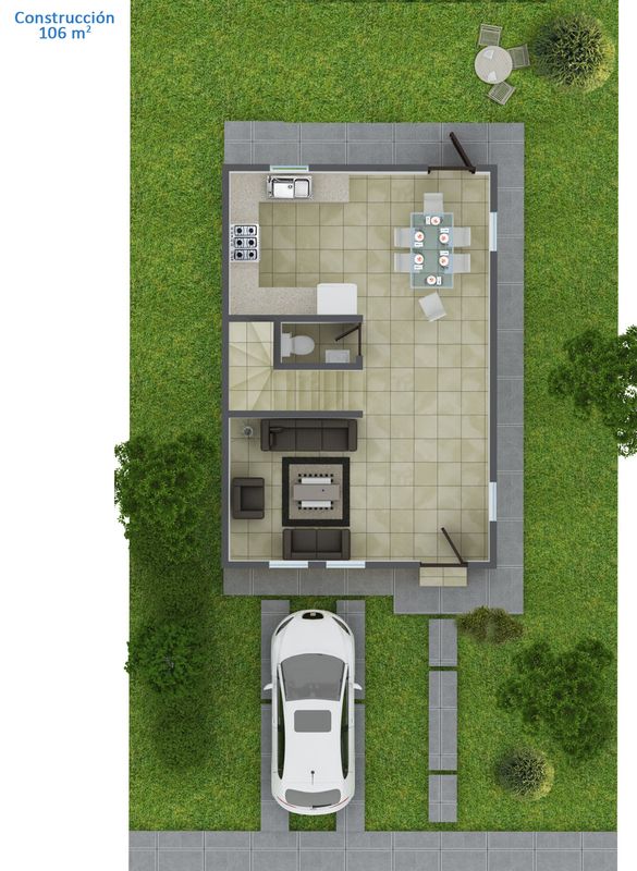 Casa en esquina en venta ubicada en Villanova – Nueva construcción