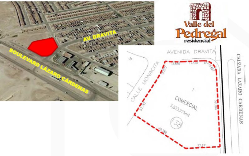Adquiere terreno comercial en Valle del Pedregal