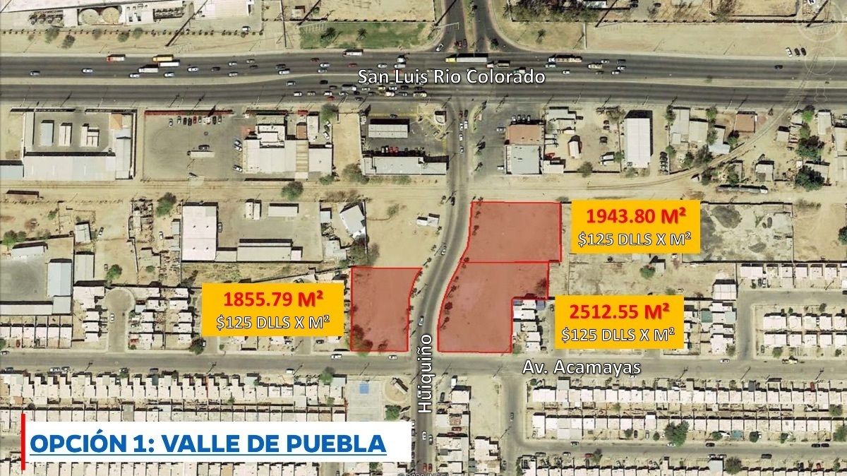 Terrenos Comerciales en Venta en Valle de Puebla 4ta Etapa
