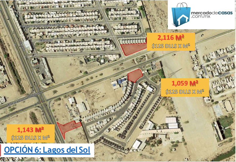 Terreno Comercial de 1,059.847 m² en Venta en Residencial Madrid 2da Sección