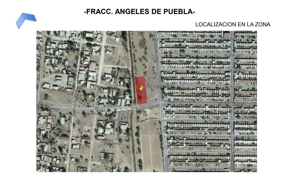 Terreno Comercial de 2,670.768 m² en Venta en Fracc. Ángeles de Puebla