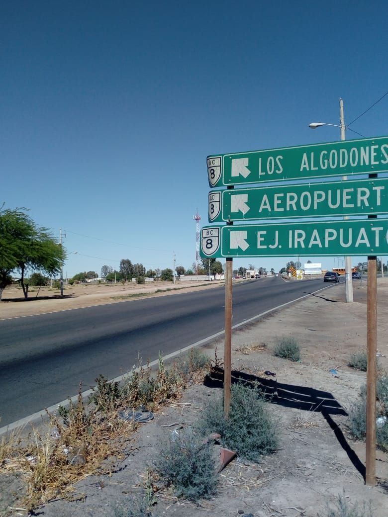 Terreno comercial en renta ubicado carretera Mexicali – Algodones
