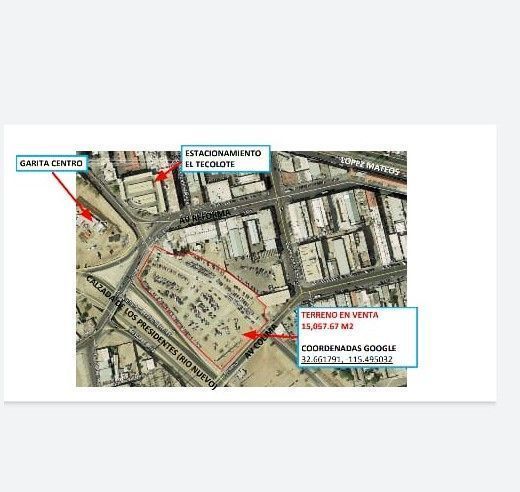 Céntrico Terreno Comercial en Renta ubicado sobre  Río Nuevo.