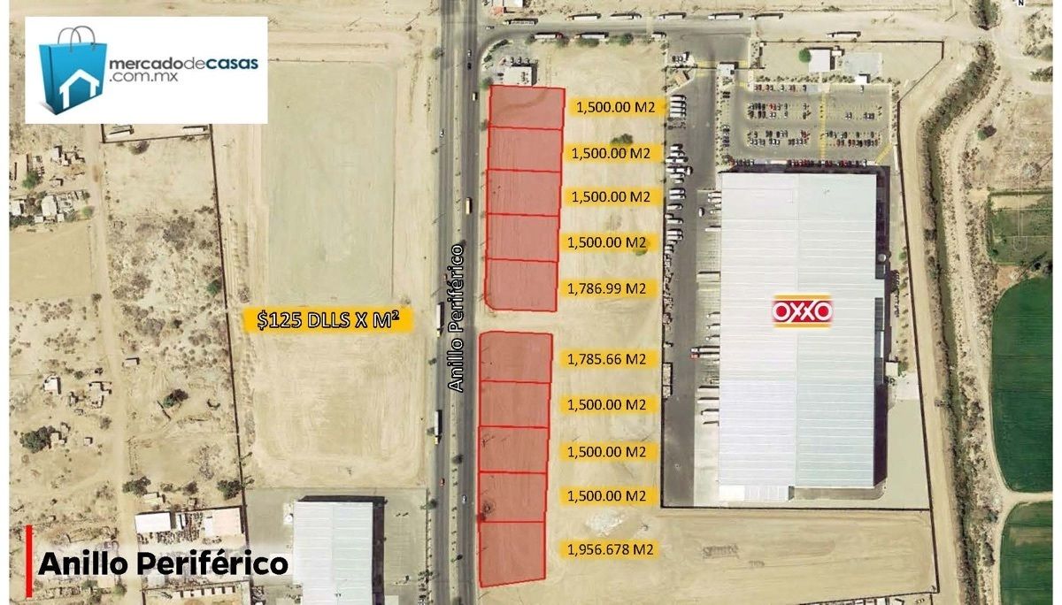Terrenos Comerciales en Venta sobre Anillo Periférico