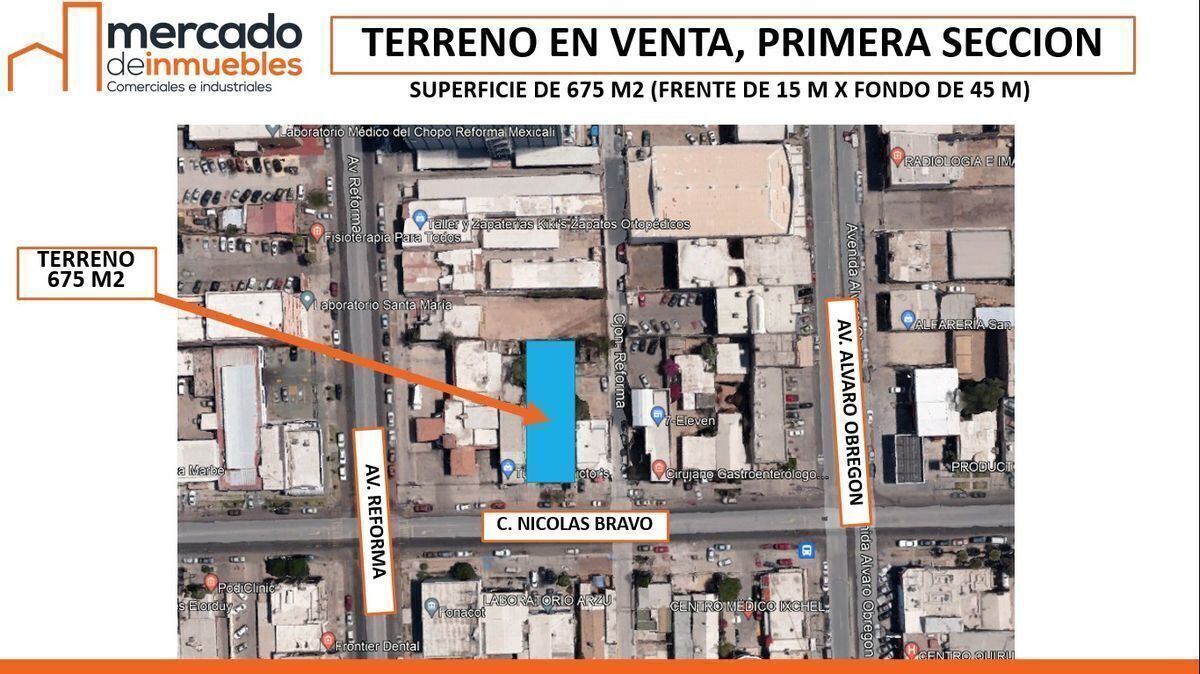 Gran Oportunidad de Venta de terreno comercial  en zona Médica
