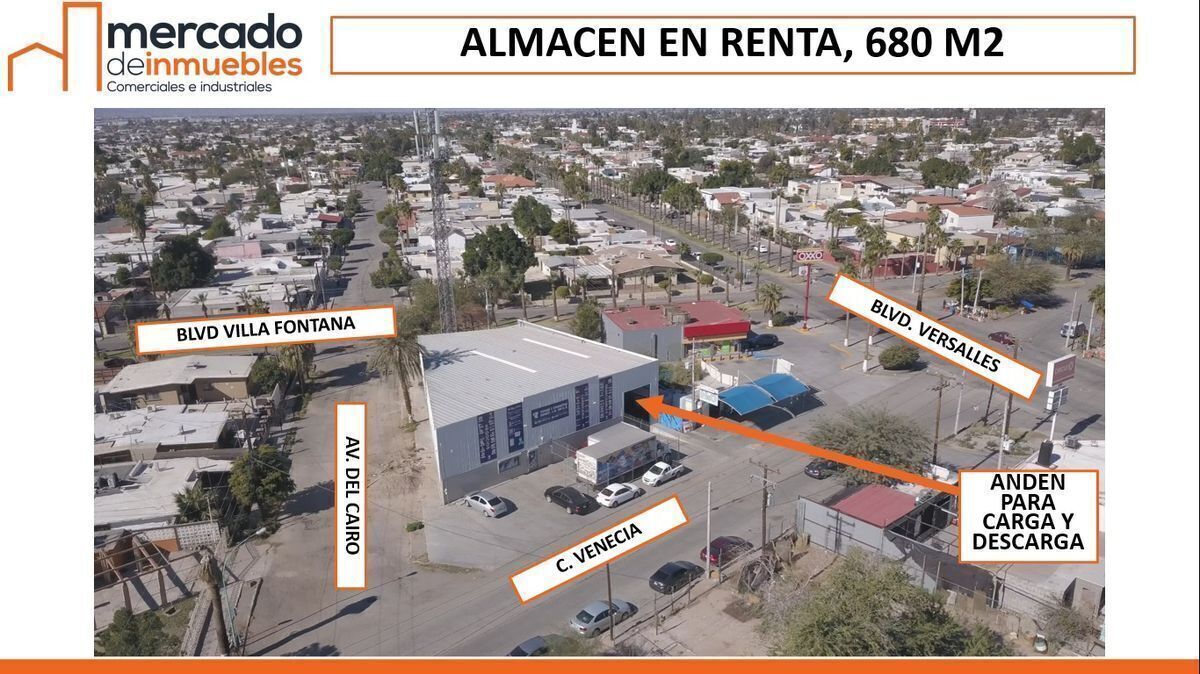 Renta de Almacén entre Blvd Villafontana y Blvd Versalles