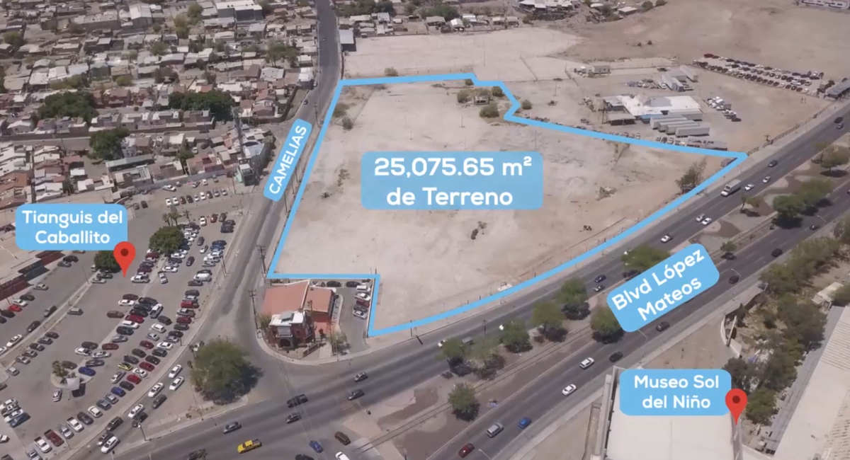 Invierte en Terreno Comercial en el Blvd López Mateos