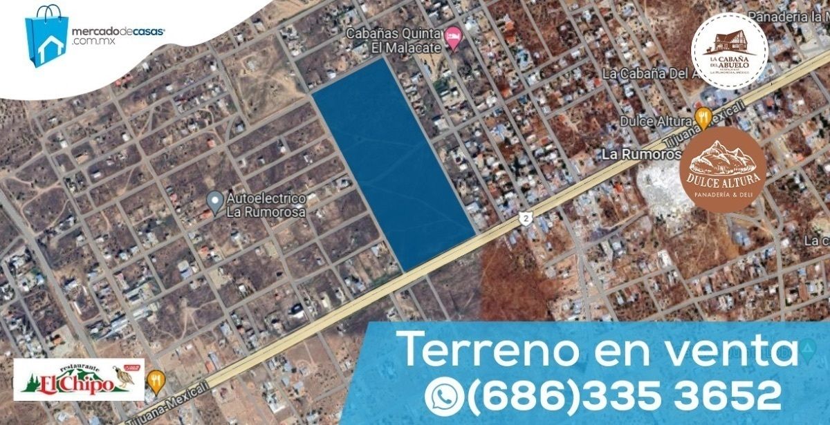 ¡Invierte en Tranquilidad! Terreno Rústico de 100,000 m2 en La Rumorosa