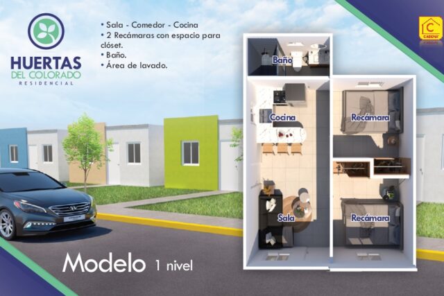 MODELO 1 NIVEL – Huertas del Colorado Residencial