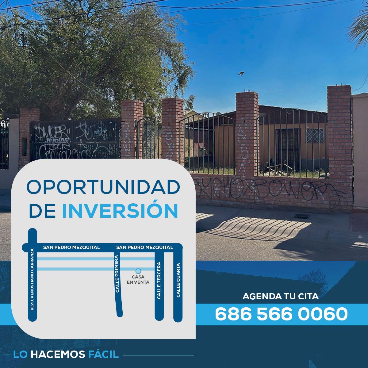 ¡250m² para invertir! Propiedad en VENTA dentro de la Colonia González Ortega.