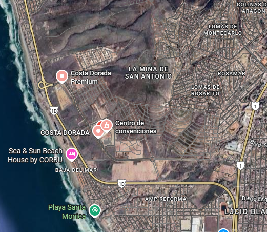 Terreno en venta en Costa Dorada, en Playas de Rosarito !