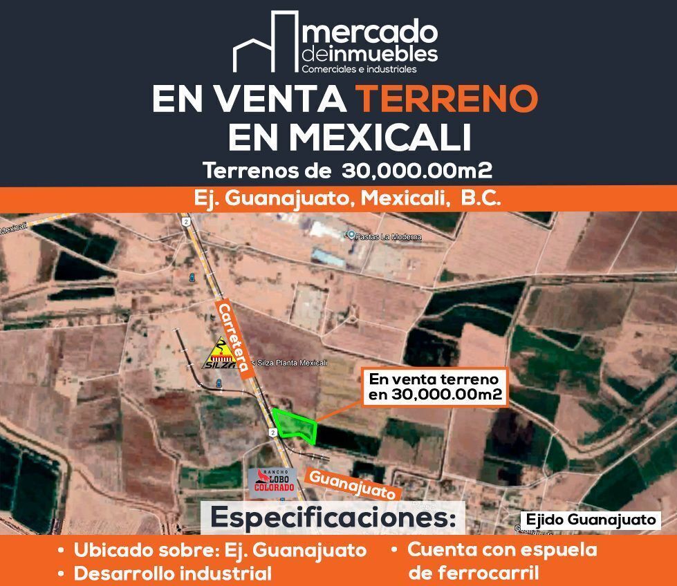 ‼En venta terreno industrial en Mexicali‼